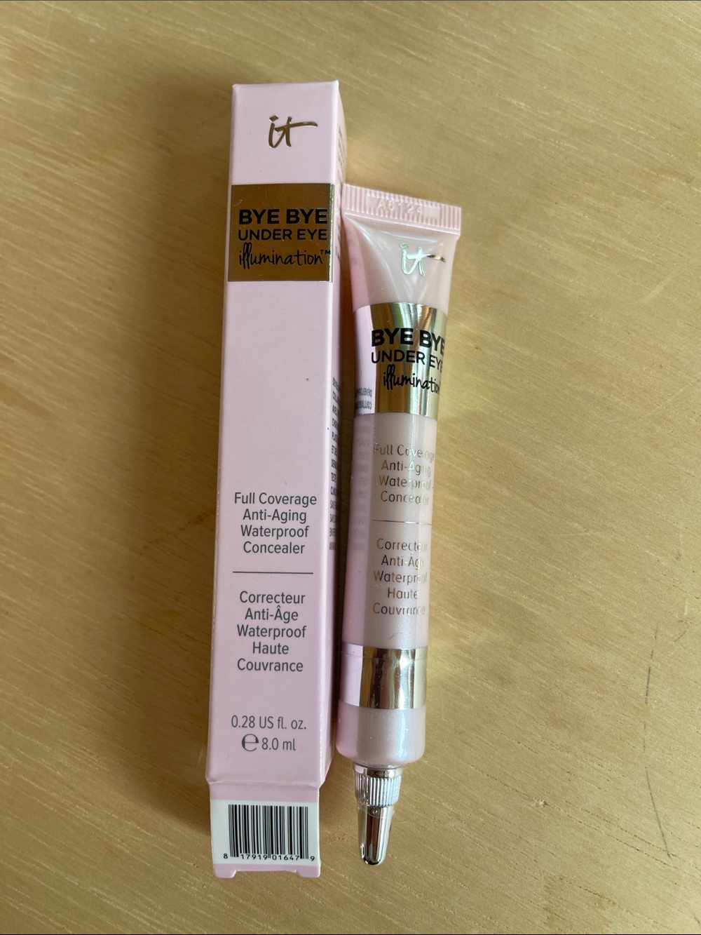 it cosmetics Bye Bye Under Eye Illuminating Concealer – Tan- NIB